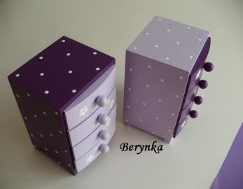 Šperkovnice se 4 šuplíčky