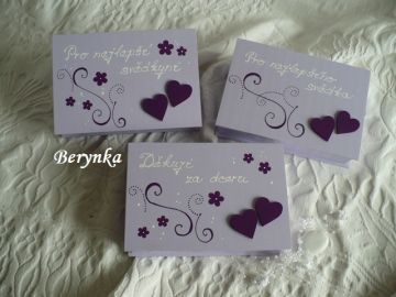 Svatební "děkovací" krabičky