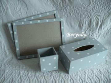 Dřevěné dekorace - hvězdičky