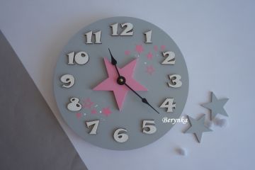 Dětské hodiny s hvězdičkou
