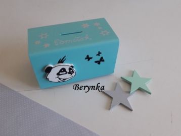 Dřevěné dekorace - panda