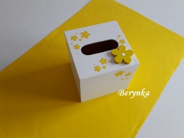 Dřevěné dekorace - žluté