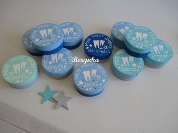 Krabička na první zoubky a vlásky