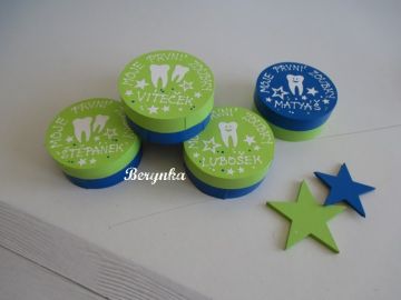 Krabička na první zoubky a vlásky