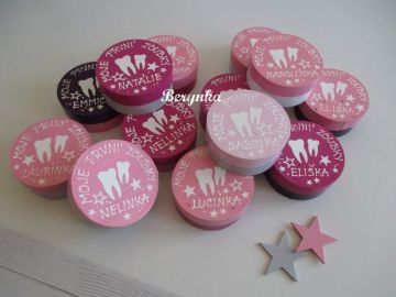 Krabička na první zoubky a vlásky