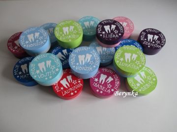 Krabička na první zoubky a vlásky