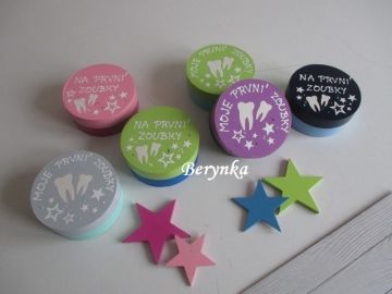 Krabička na první zoubky a vlásky