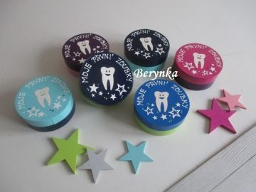 Krabička na první zoubky a vlásky