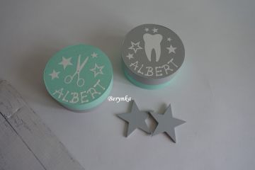 Krabička na první zoubky a vlásky