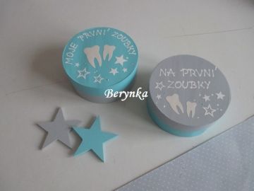 Krabička na první zoubky a vlásky