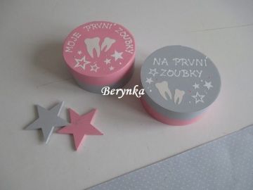 Krabička na první zoubky a vlásky