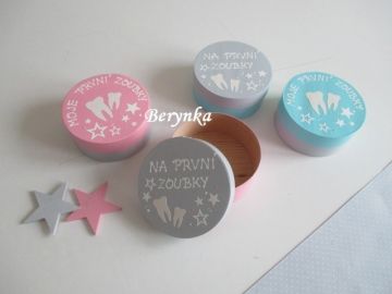 Krabička na první zoubky a vlásky