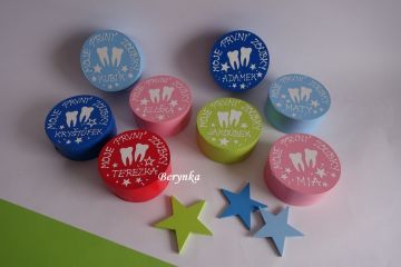 Krabička na první zoubky a vlásky