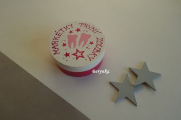 Krabička na první zoubky a vlásky