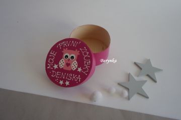 Krabička na první zoubky a vlásky