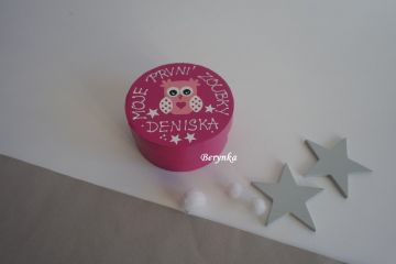 Krabička na první zoubky a vlásky