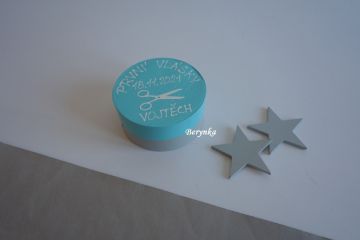 Krabička na první zoubky a vlásky