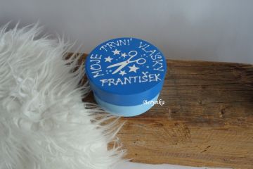 Krabička na první zoubky a vlásky