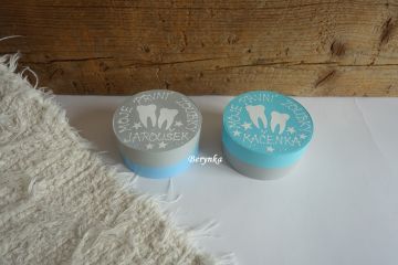 Krabička na první zoubky a vlásky