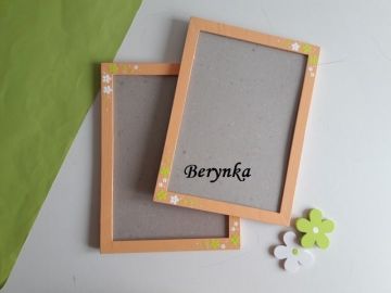 Dřevěný fotorámeček - bez vyřezané dekorace