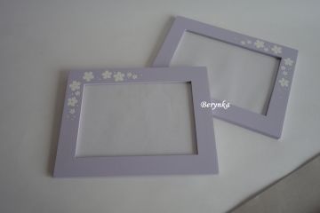 Dřevěný fotorámeček - bez vyřezané dekorace
