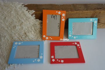 Dřevěný fotorámeček - bez vyřezané dekorace