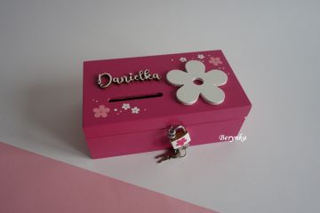 Dřevěná pokladnička