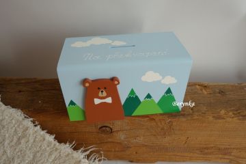 Dřevěná pokladnička