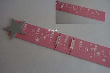 Dřevěný metr s hvězdou