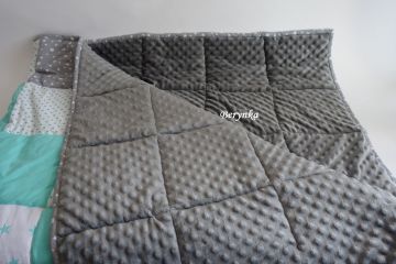 Patchworková deka - barvy na přání