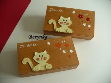Šperkovnice s kočičkou