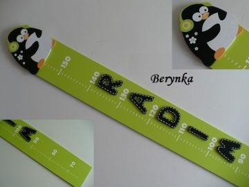 Dětský metr s tučňákem