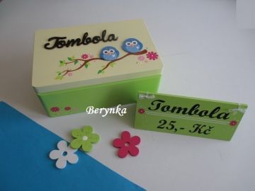 Pokladnička - bedýnka se sovičkou