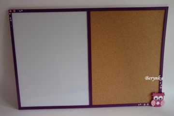 Dekorace ve fialové, růžové a fuchsiové