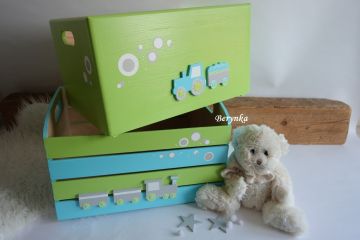 Dekorace tyrkysovo-limetkové