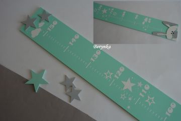 Dětský metr se zajíčkem podle předlohy