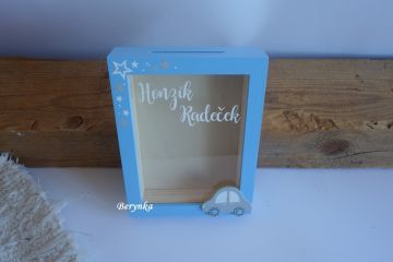 Pokladnička s autíčkem