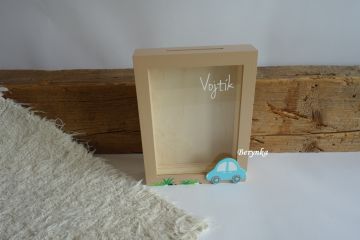 Pokladnička s autíčkem