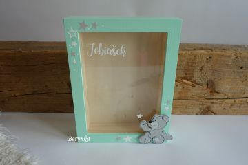 Pokladnička s medvídkem