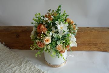 Flowerbox - lososová