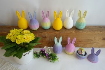 Velikonoční otevírací vajíčko 3D tisk