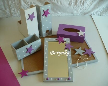 Dřevěné dekorace - hvězdičky