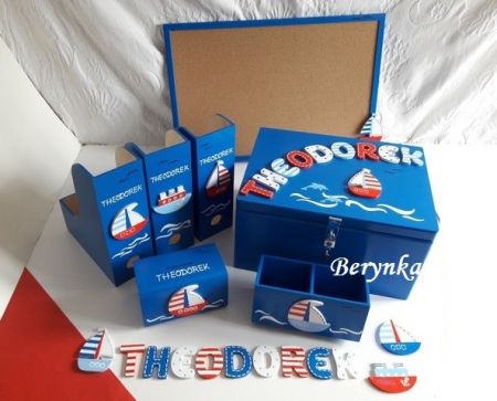 Dřevěné dekorace - lodičky