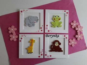 Obrázky s různými zvířátky