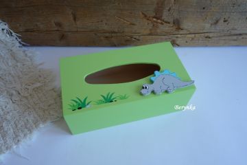 Krabička na kapesníky s dinosaurem