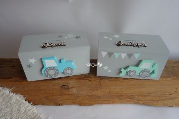 Dřevěná pokladnička