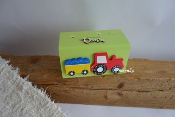 Dřevěná pokladnička