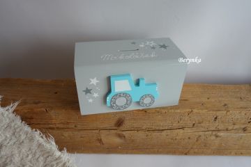 Dřevěná pokladnička