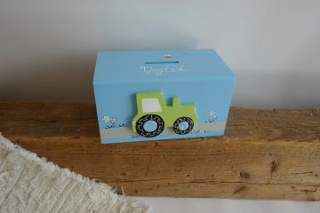 Dřevěná pokladnička