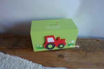 Dřevěná pokladnička